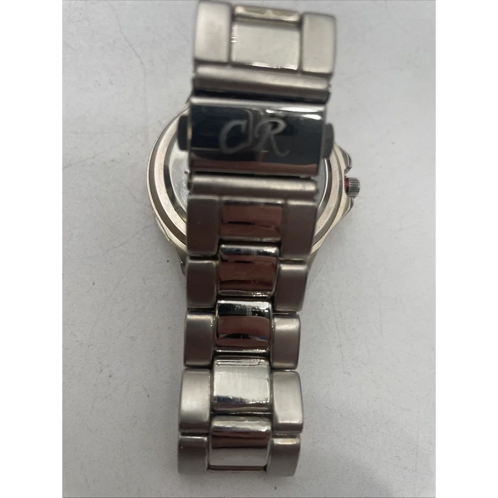 Charles Raymond New York His And Hers Silver Tone Couples Quartz Watch Gift Set